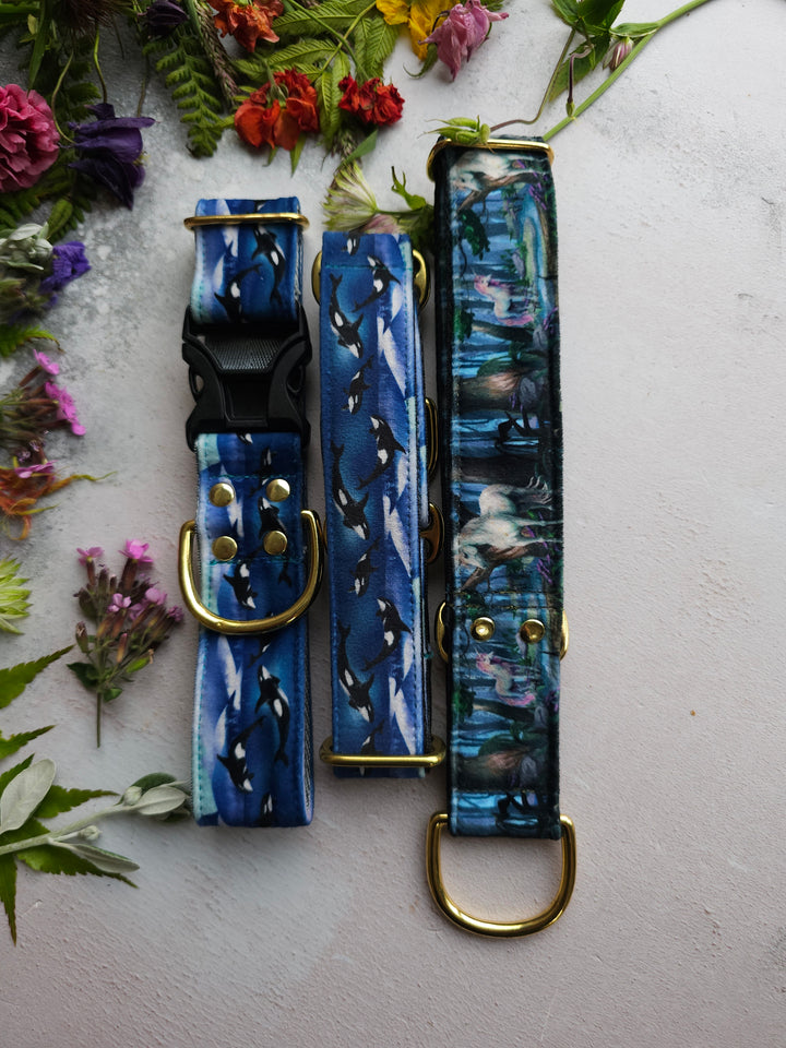 Fabric Martingale or Limited Slip Collars