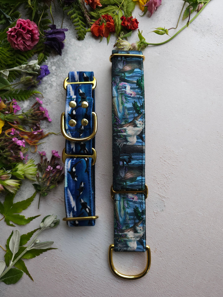 Fabric Martingale or Limited Slip Collars