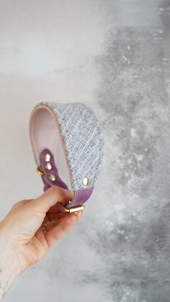 Juniper - Tapered Luxe Collar - Pure Wool Tweed