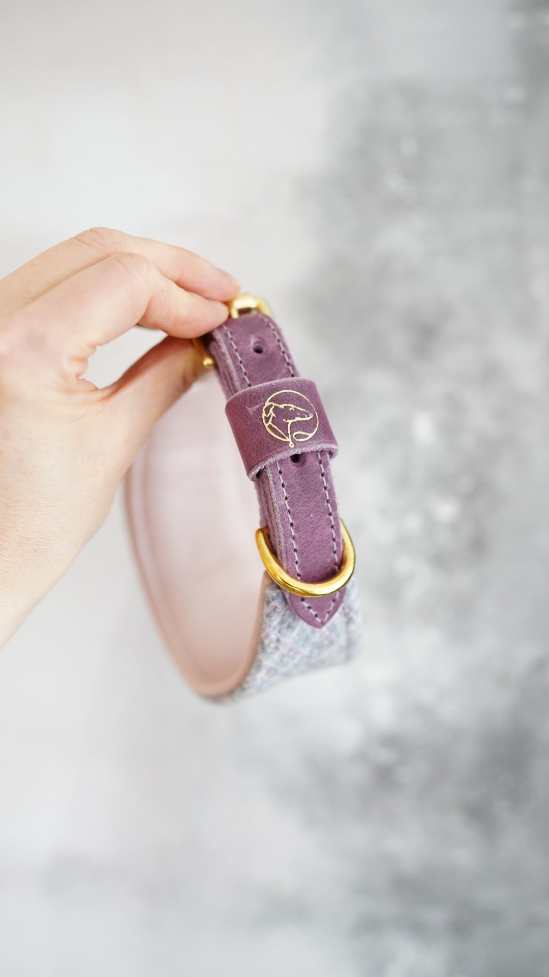 Juniper - Tapered Luxe Collar - Pure Wool Tweed