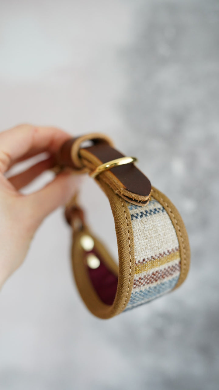 Cedar - Signature Collar - Pure Wool Tweed