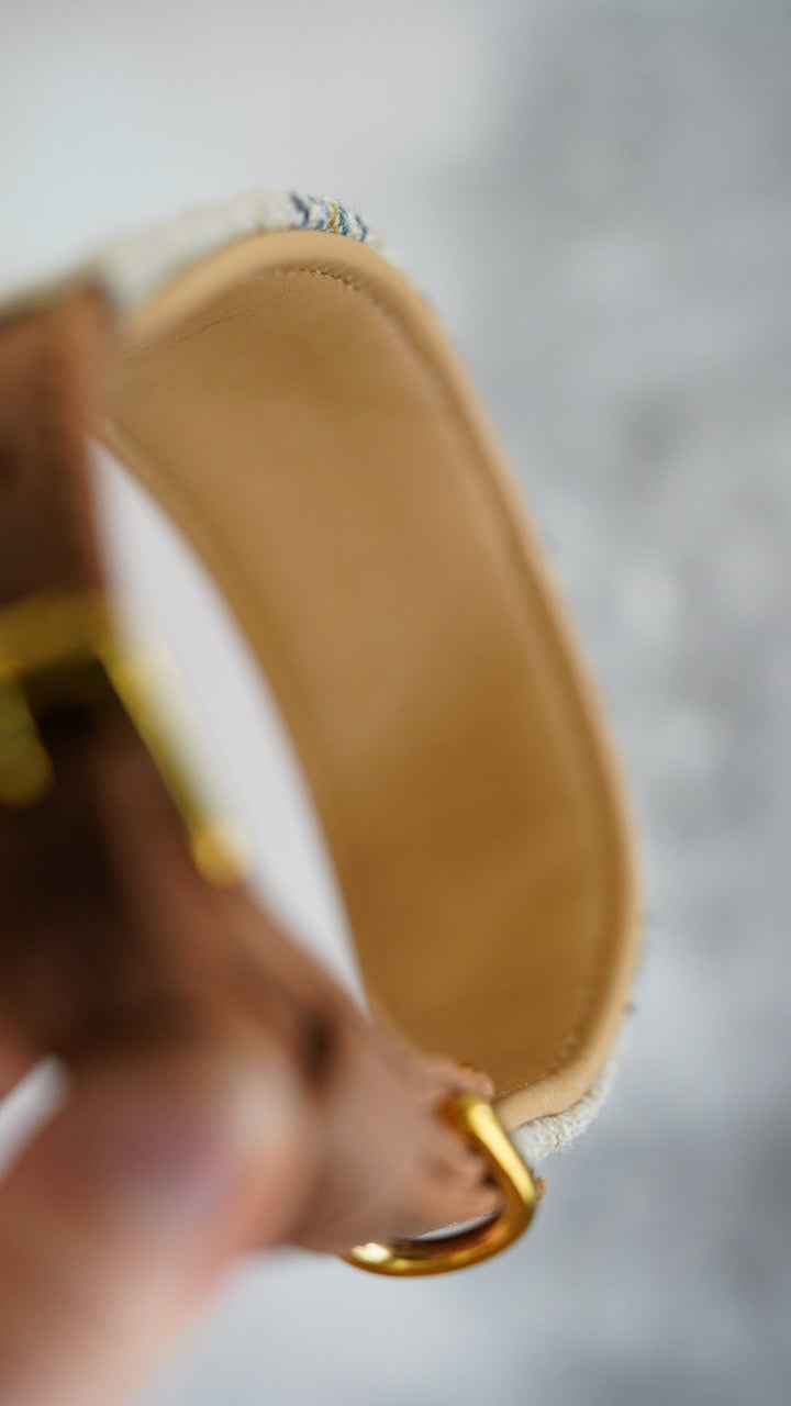 Cedar - Tapered Luxe Collar - Pure Wool Tweed