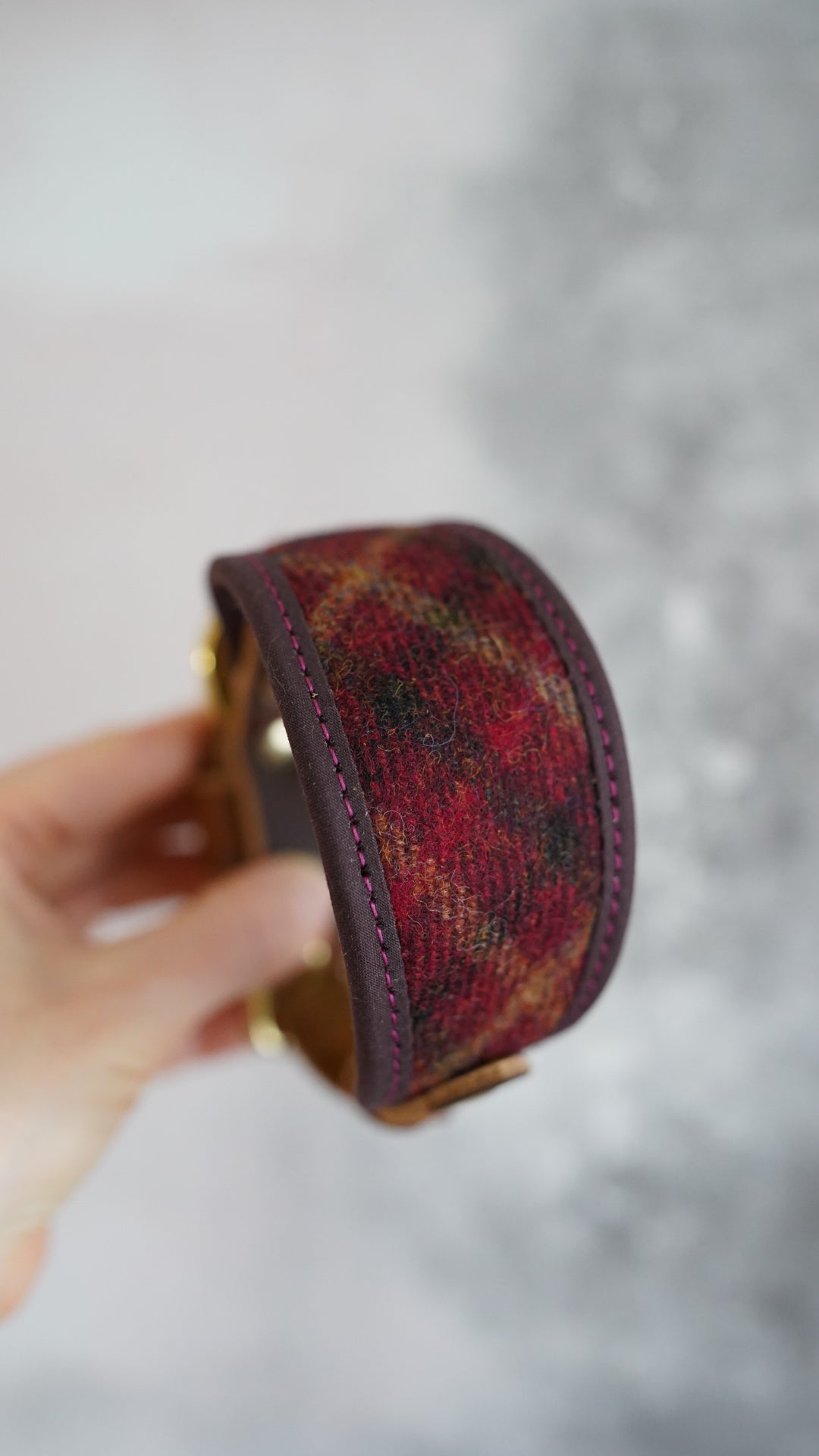Rowan - Signature Collar - Pure Wool Tweed