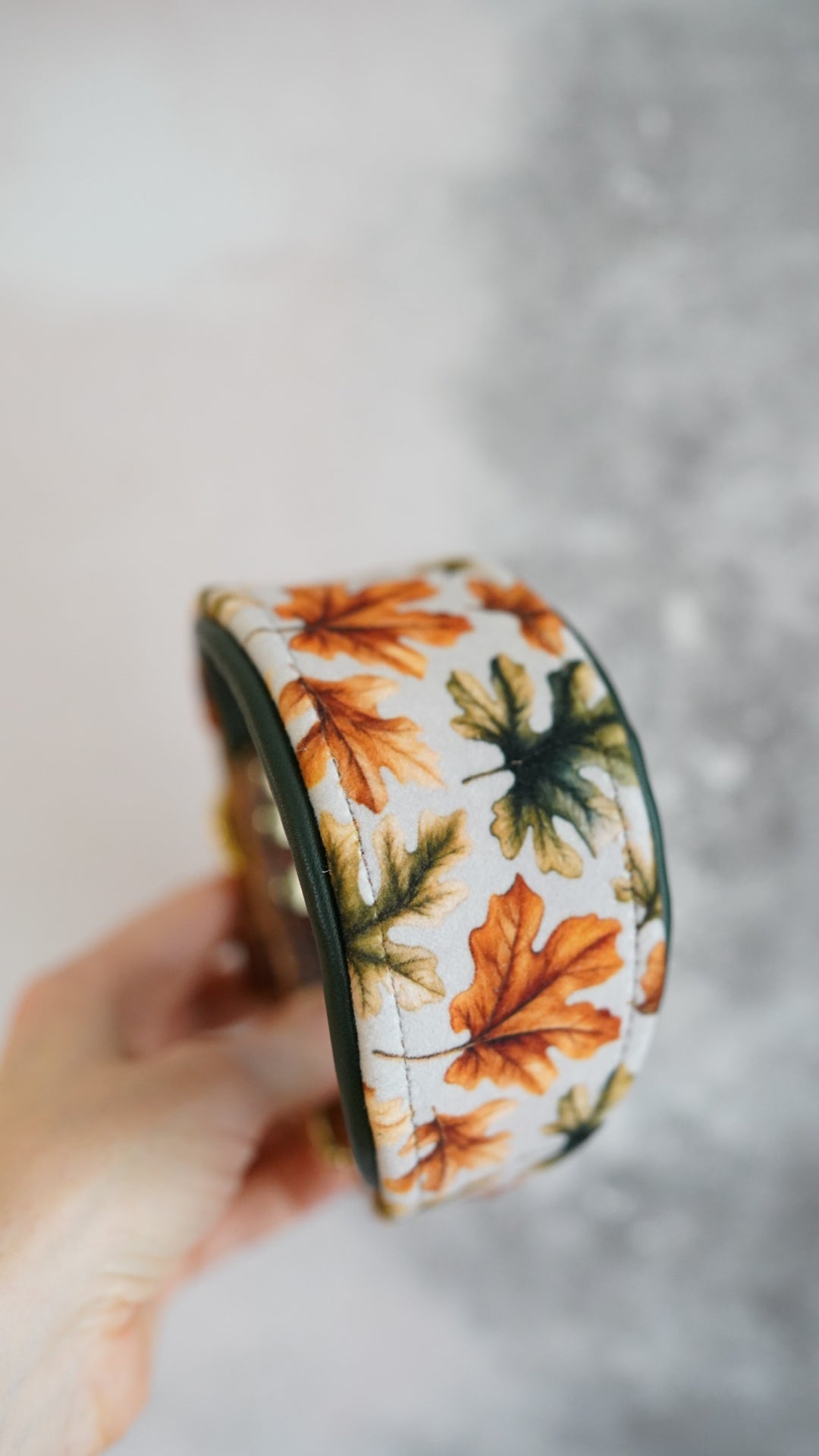 Oak - Tapered Luxe Collar - Velvet