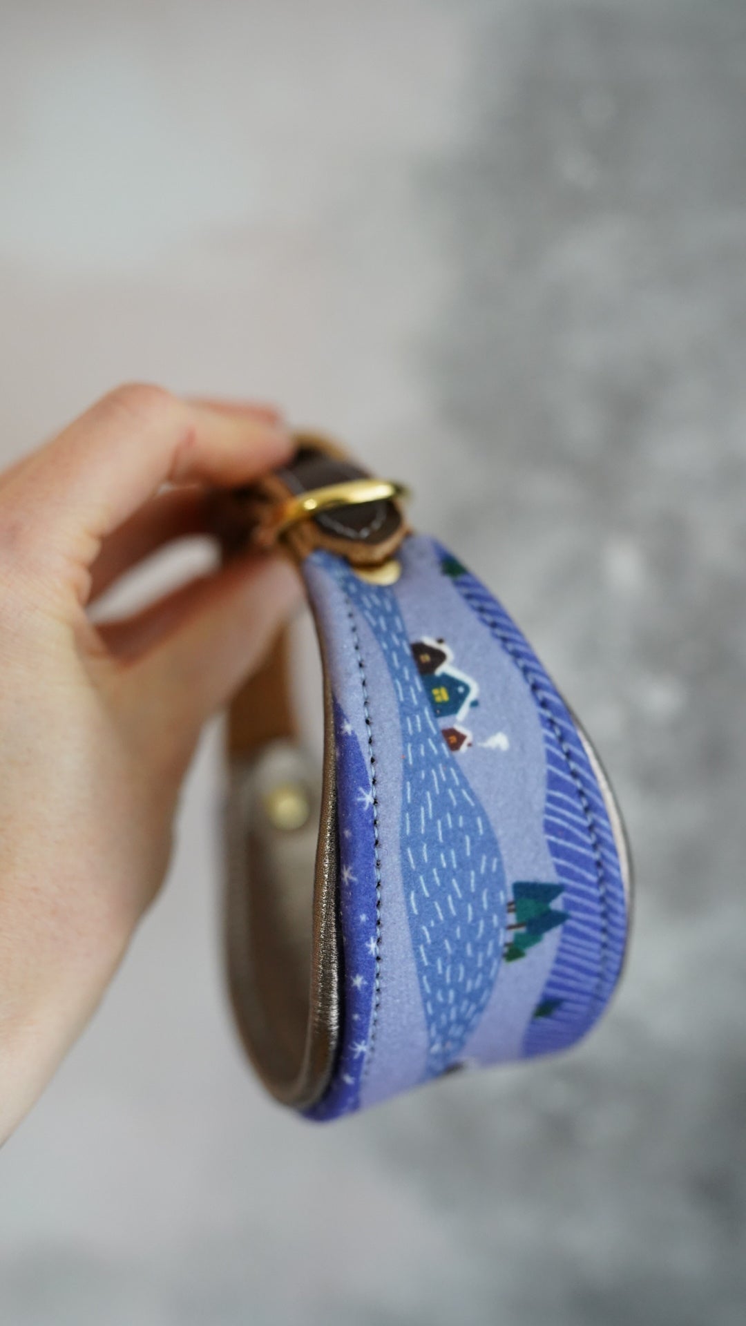 Hygge - Tapered Luxe Collar - Velvet