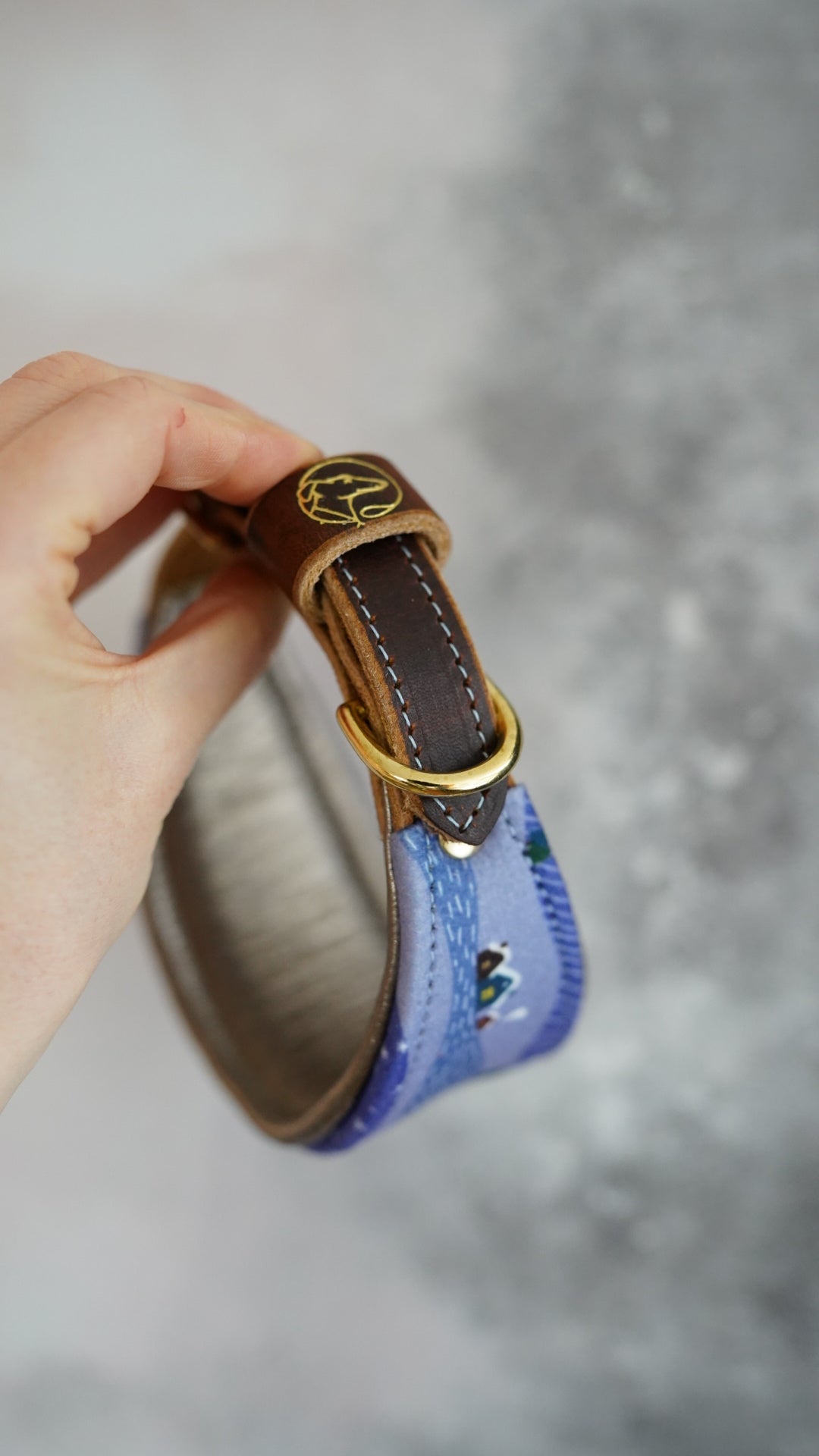 Hygge - Tapered Luxe Collar - Velvet