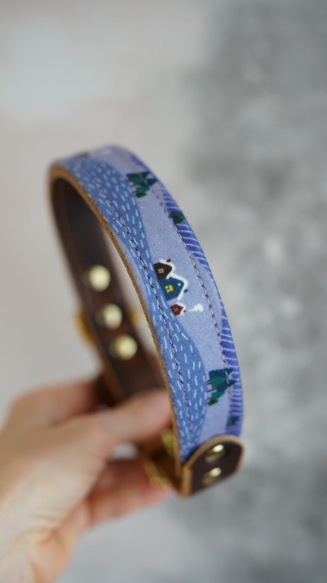 Hygge - Luxury Buckle Collar - Velvet