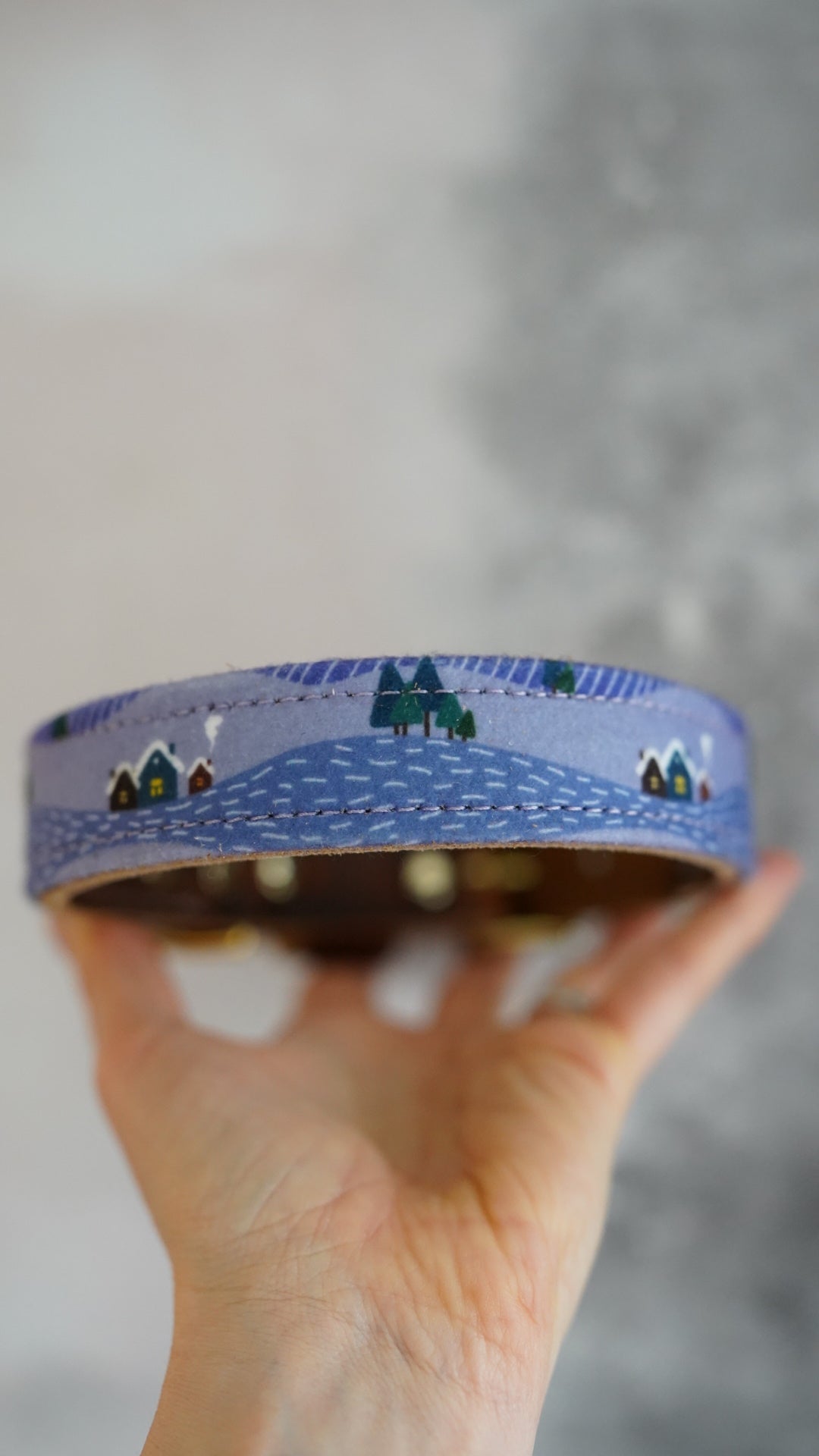 Hygge - Luxury Buckle Collar - Velvet