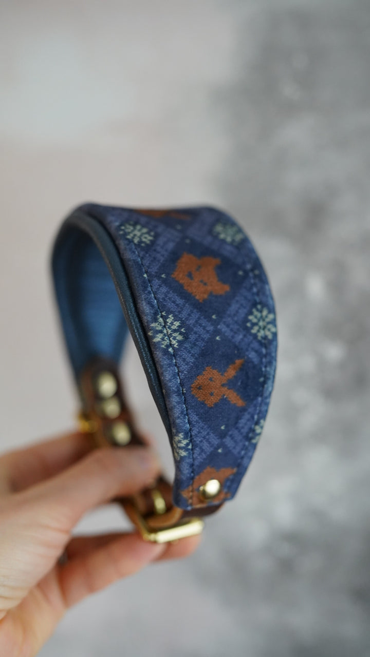 Cosy Club - Tapered Luxe Collar - Velvet