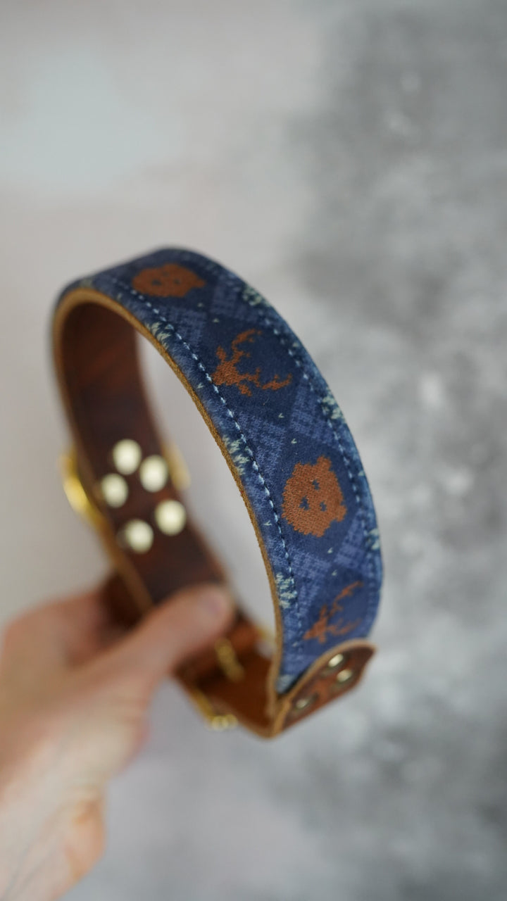 Cosy Club - Luxury Buckle Collar - Velvet