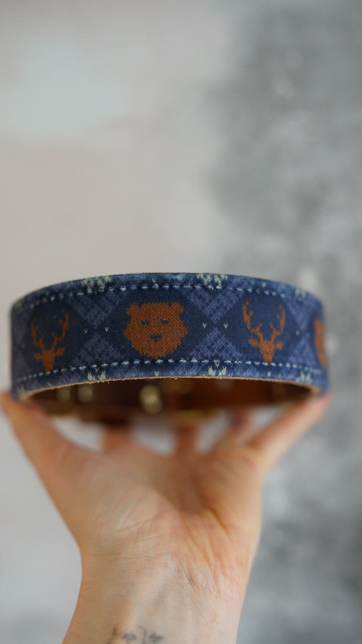 Cosy Club - Luxury Buckle Collar - Velvet
