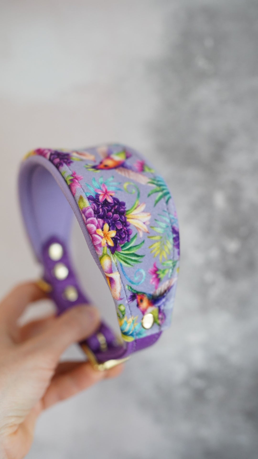 Nectar - Tapered Luxe Collar - Velvet