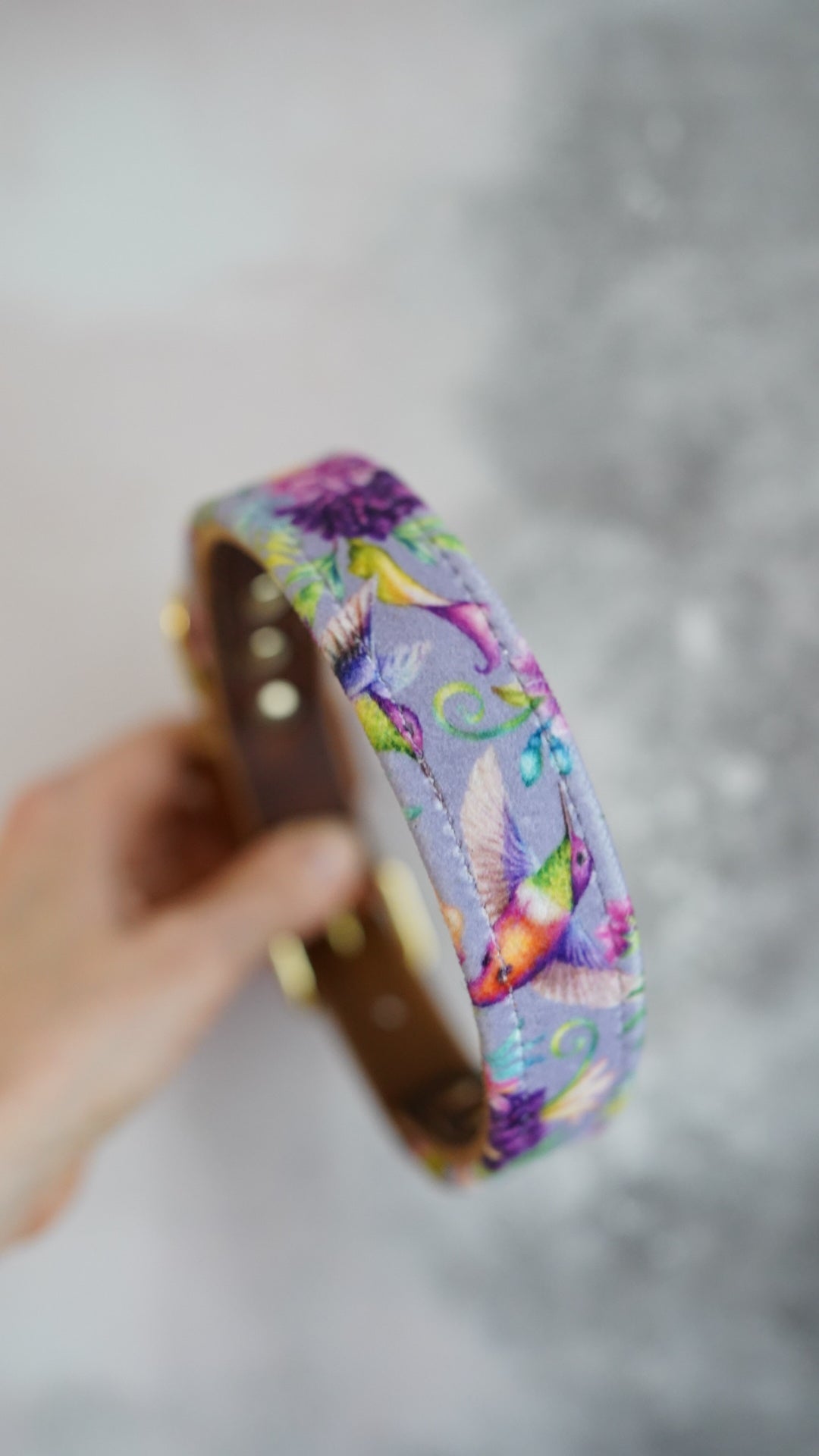 Nectar - Luxury Buckle Collar - Velvet