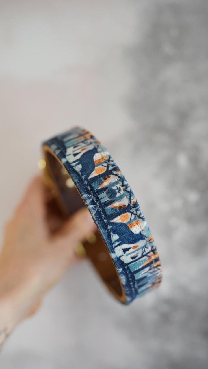 Fenrir - Luxury Buckle Collar - Velvet