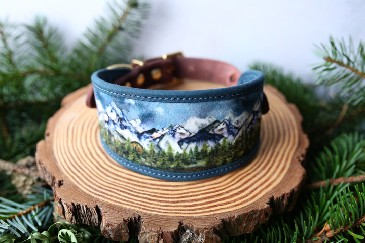 Bears Roam Here - Signature Collar - Velvet