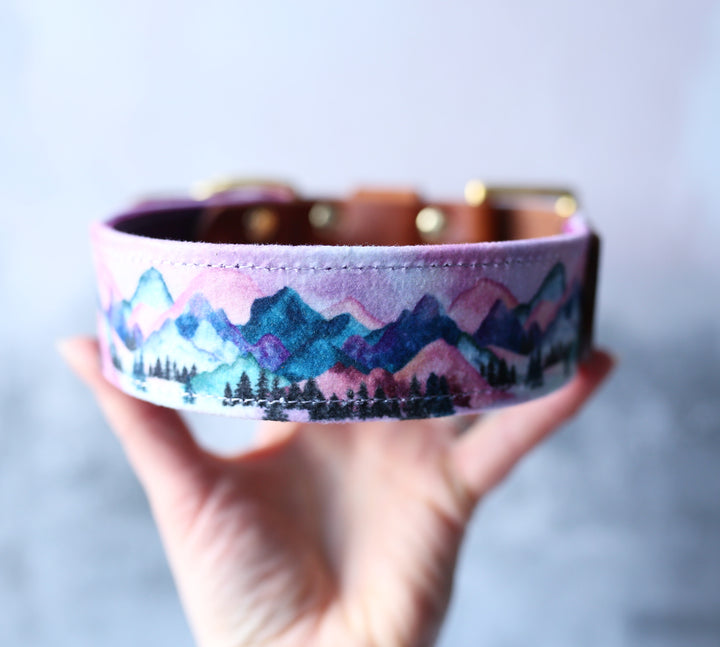 Unicorns Playground - Luxury Buckle Collar - Velvet