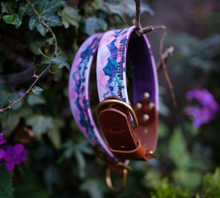 Unicorns Playground - Luxury Buckle Collar - Velvet