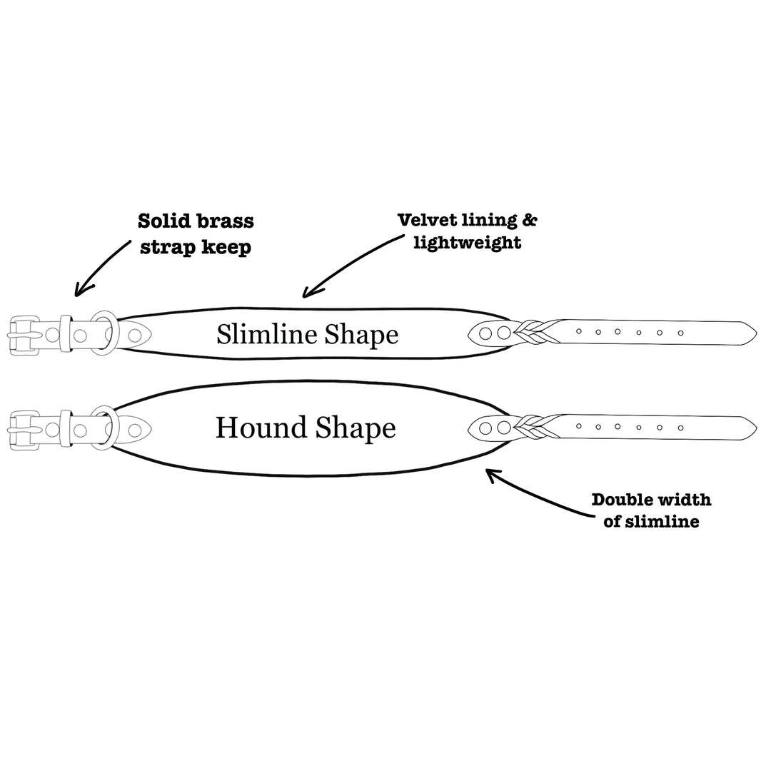 Red Maple - Signature Collar - Pure Wool Tweed