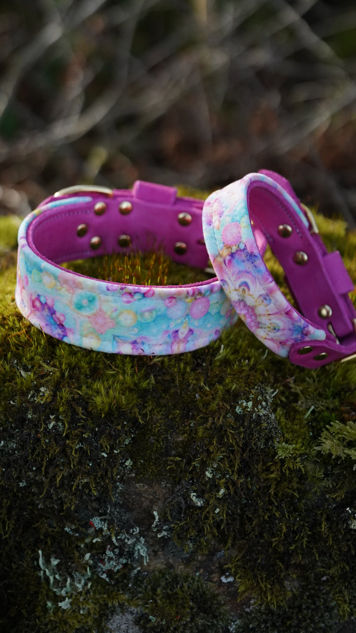 Opal - Luxury Buckle Collar - Velvet