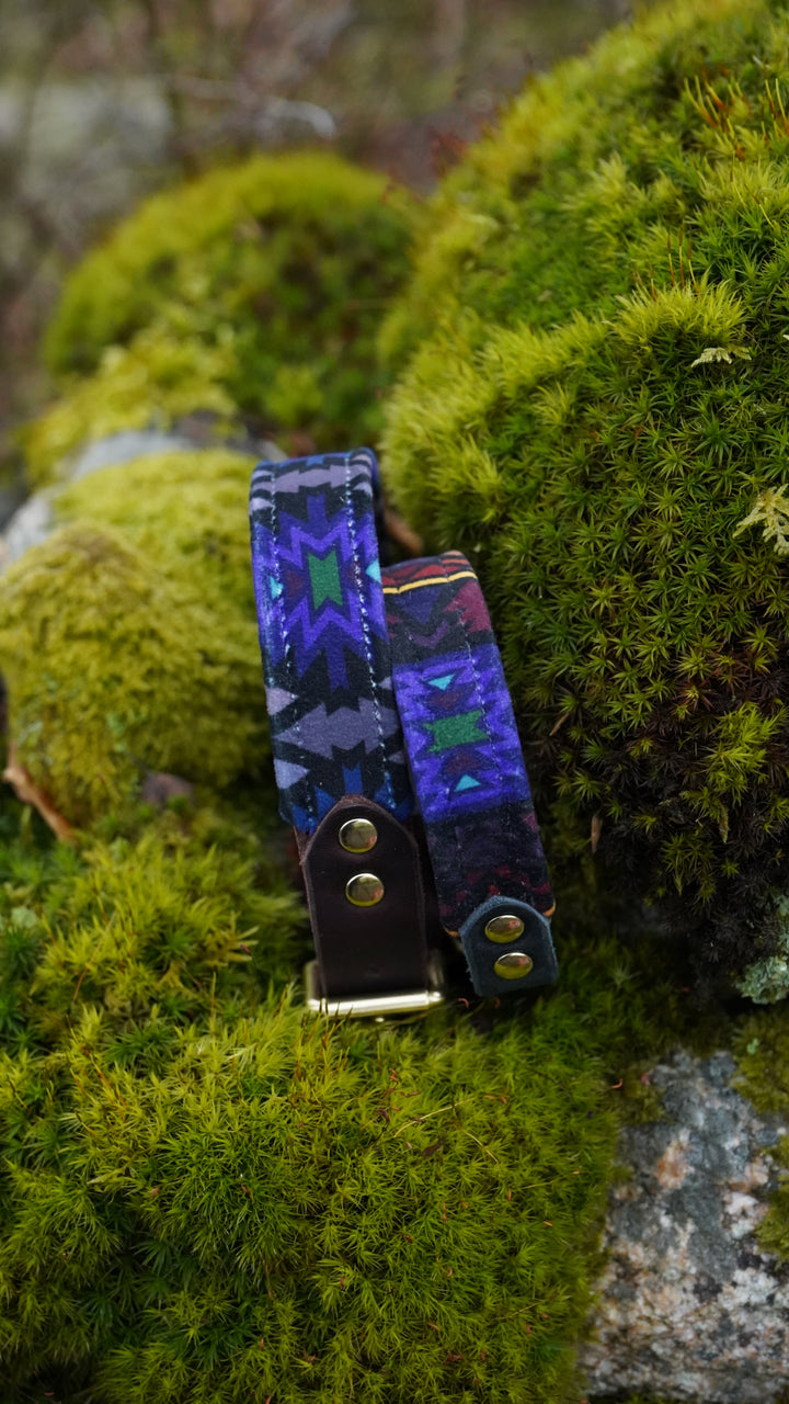 Lapis - Luxury Buckle Collar - Velvet