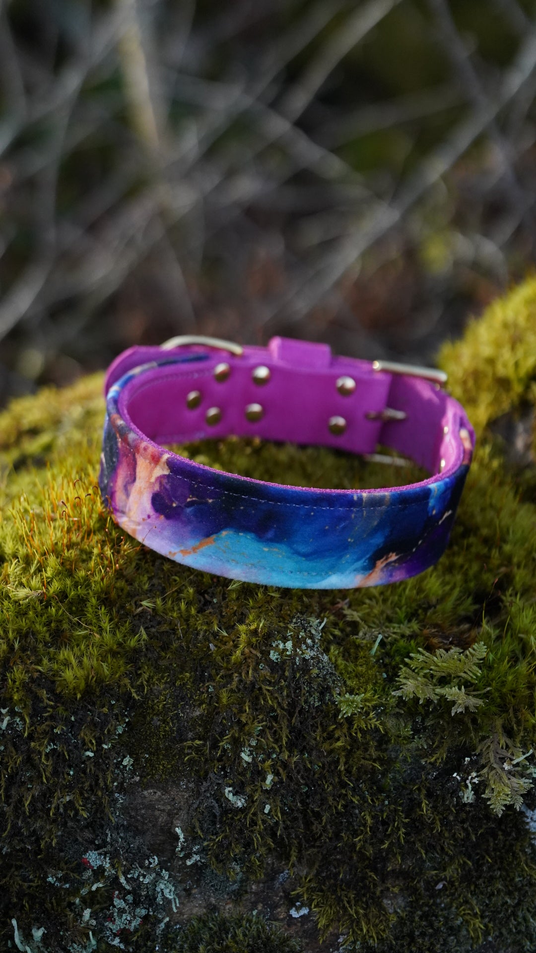 Aura - Luxury Buckle Collar - Velvet