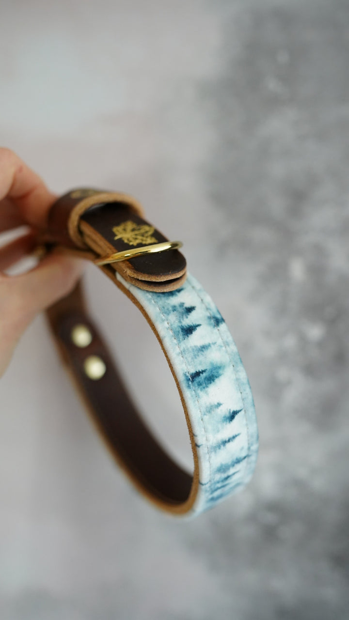 The North- Luxury Buckle Collar - Velvet