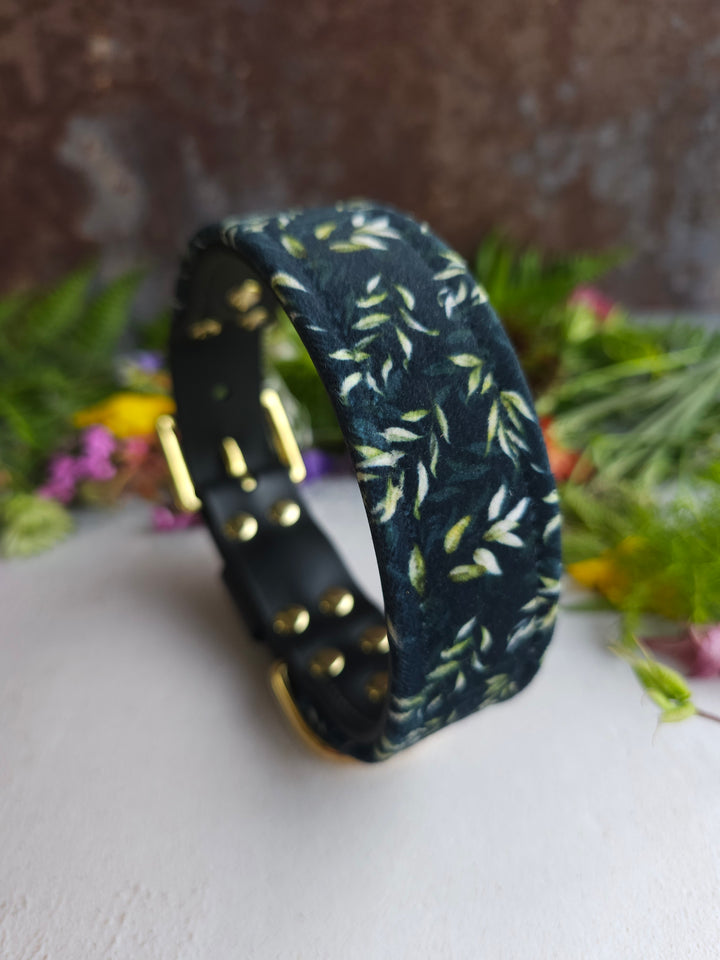 Eucalyptus - Luxury Buckle Collar - Velvet
