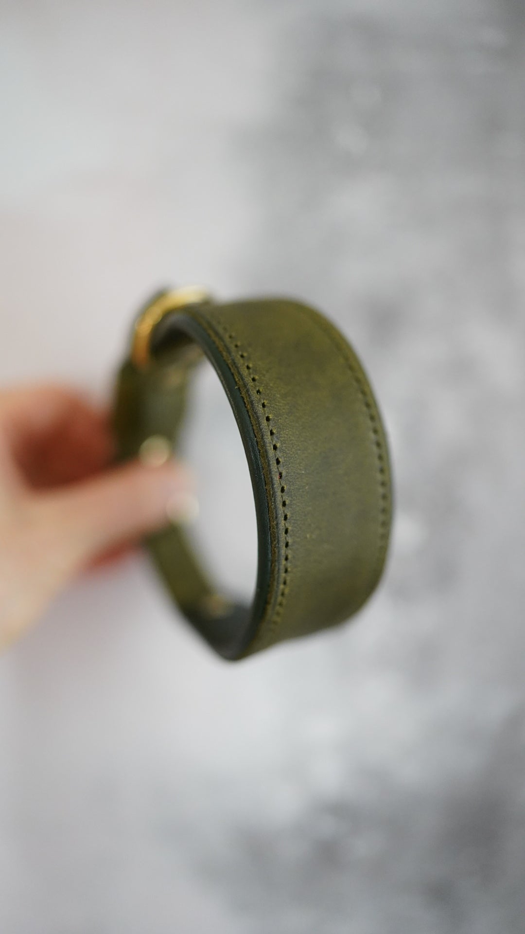 Leather Tapered Luxe Collars