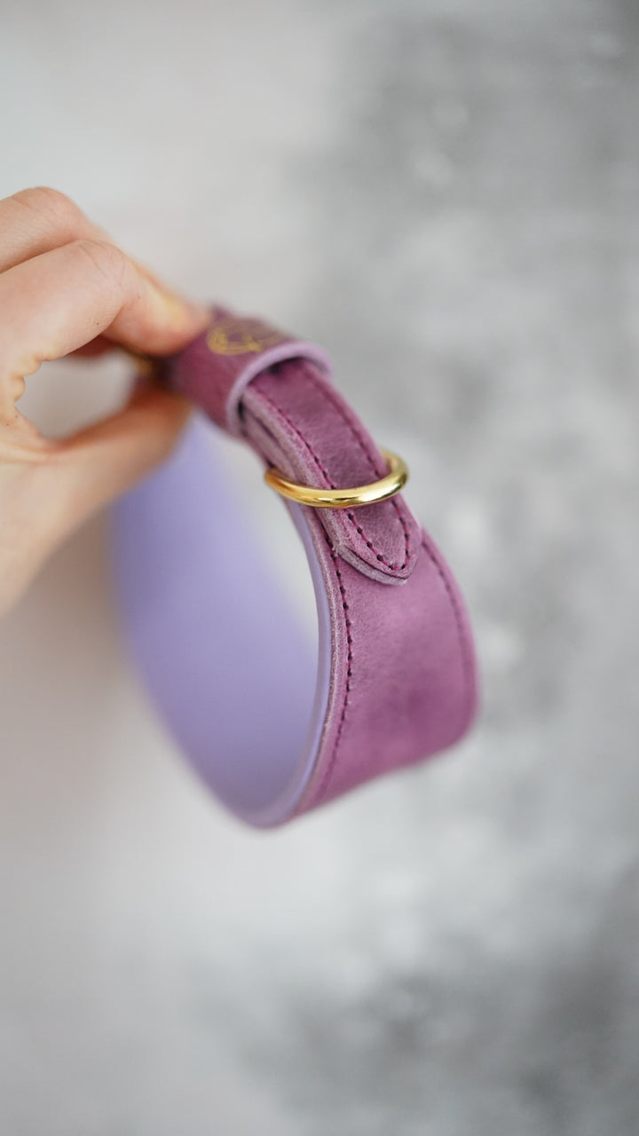 Leather Tapered Luxe Collars