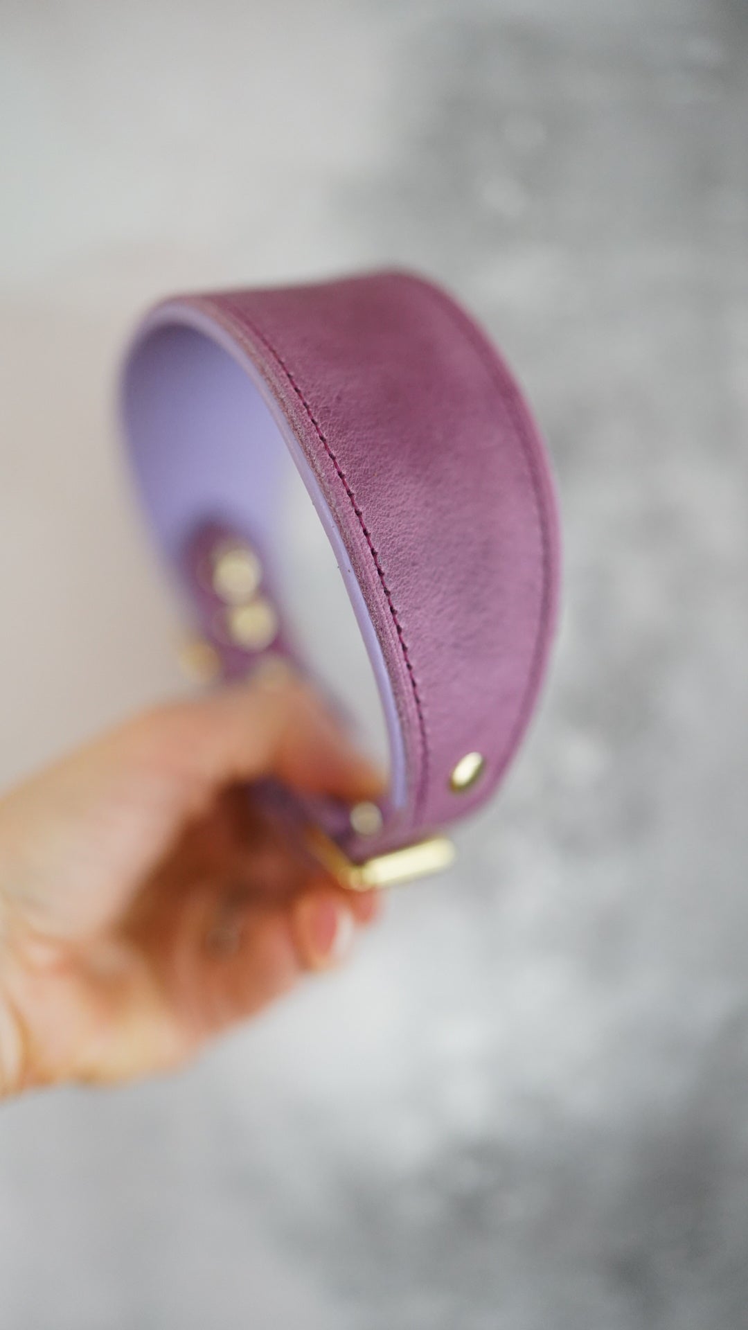 Leather Tapered Luxe Collars