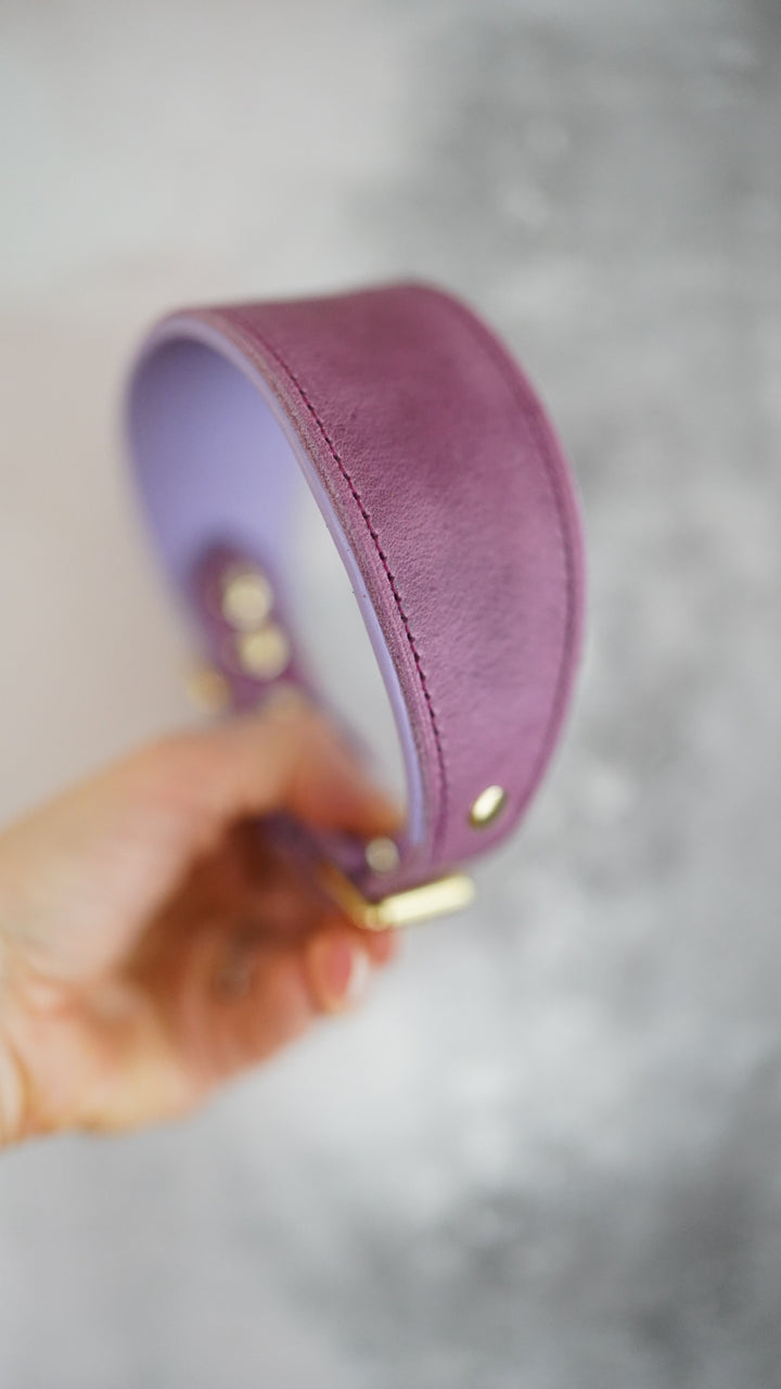 Leather Tapered Luxe Collars