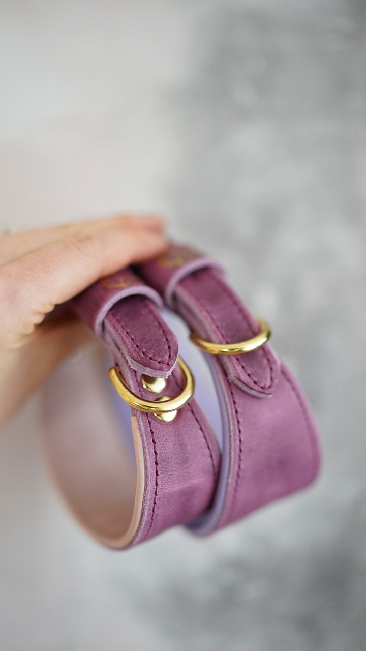 Leather Tapered Luxe Collars