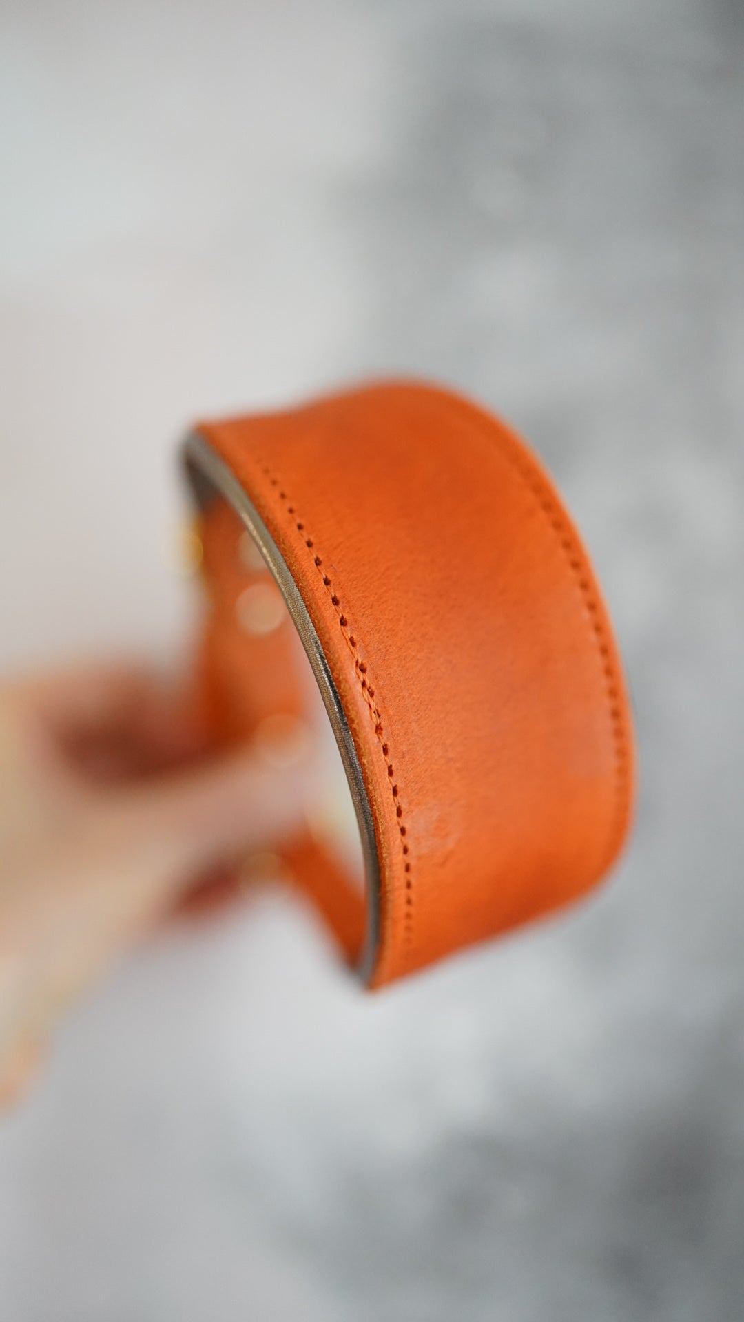 Leather Tapered Luxe Collars