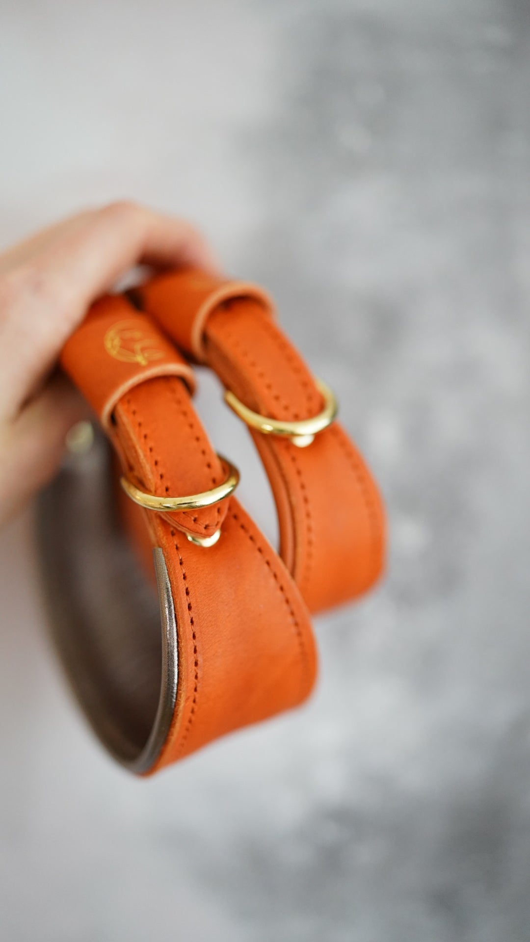 Leather Tapered Luxe Collars
