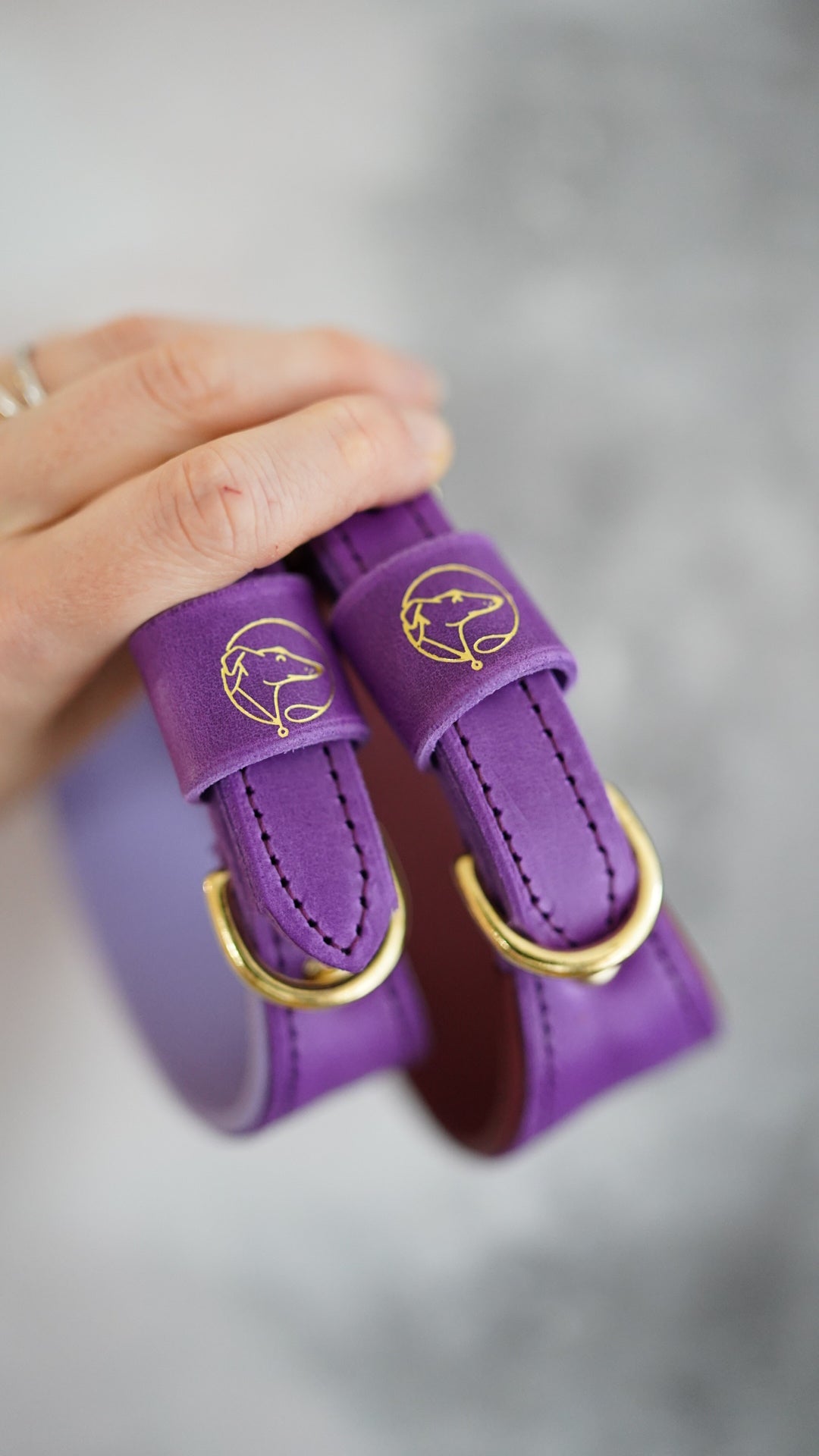 Leather Tapered Luxe Collars