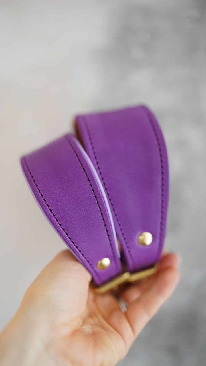 Leather Tapered Luxe Collars