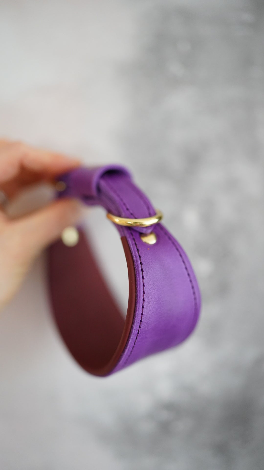 Leather Tapered Luxe Collars