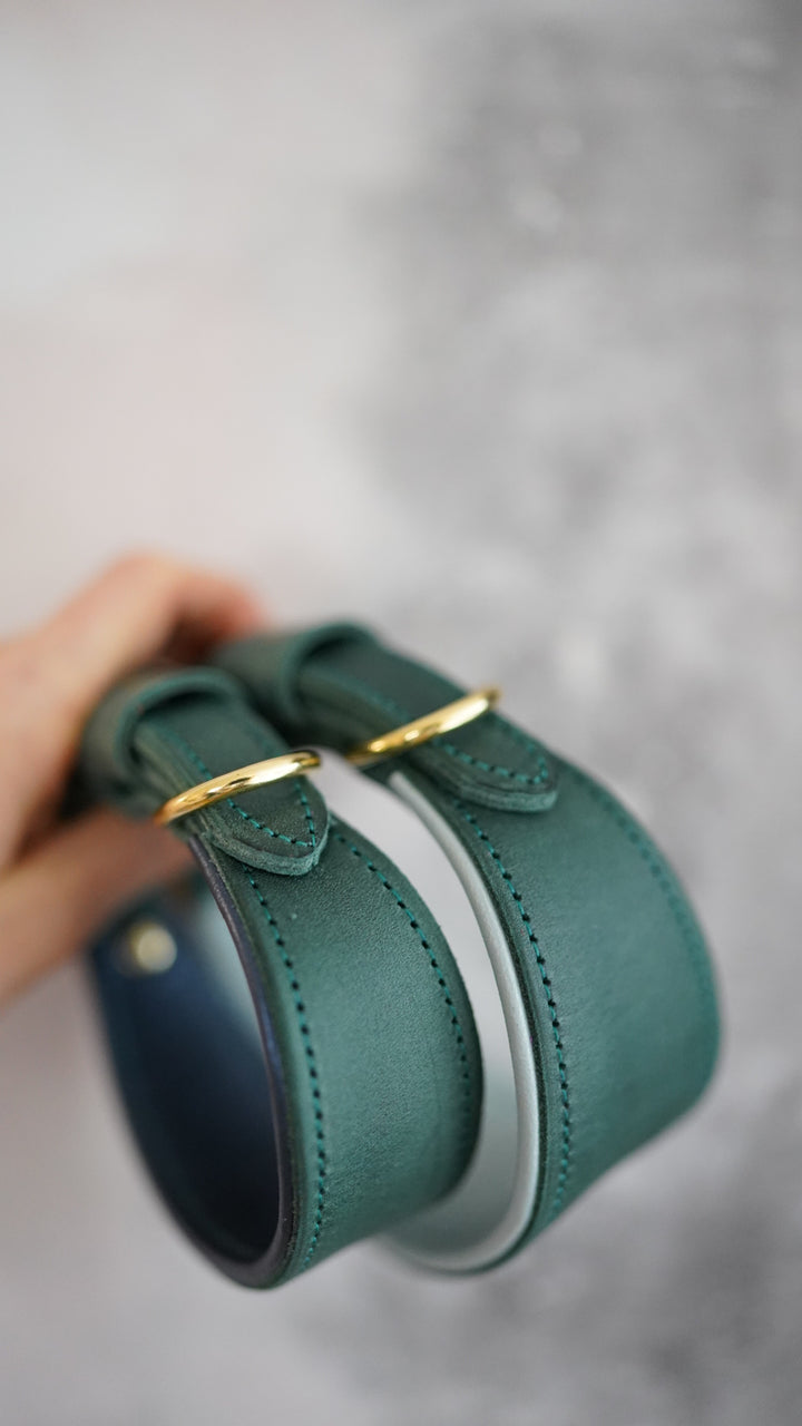 Leather Tapered Luxe Collars