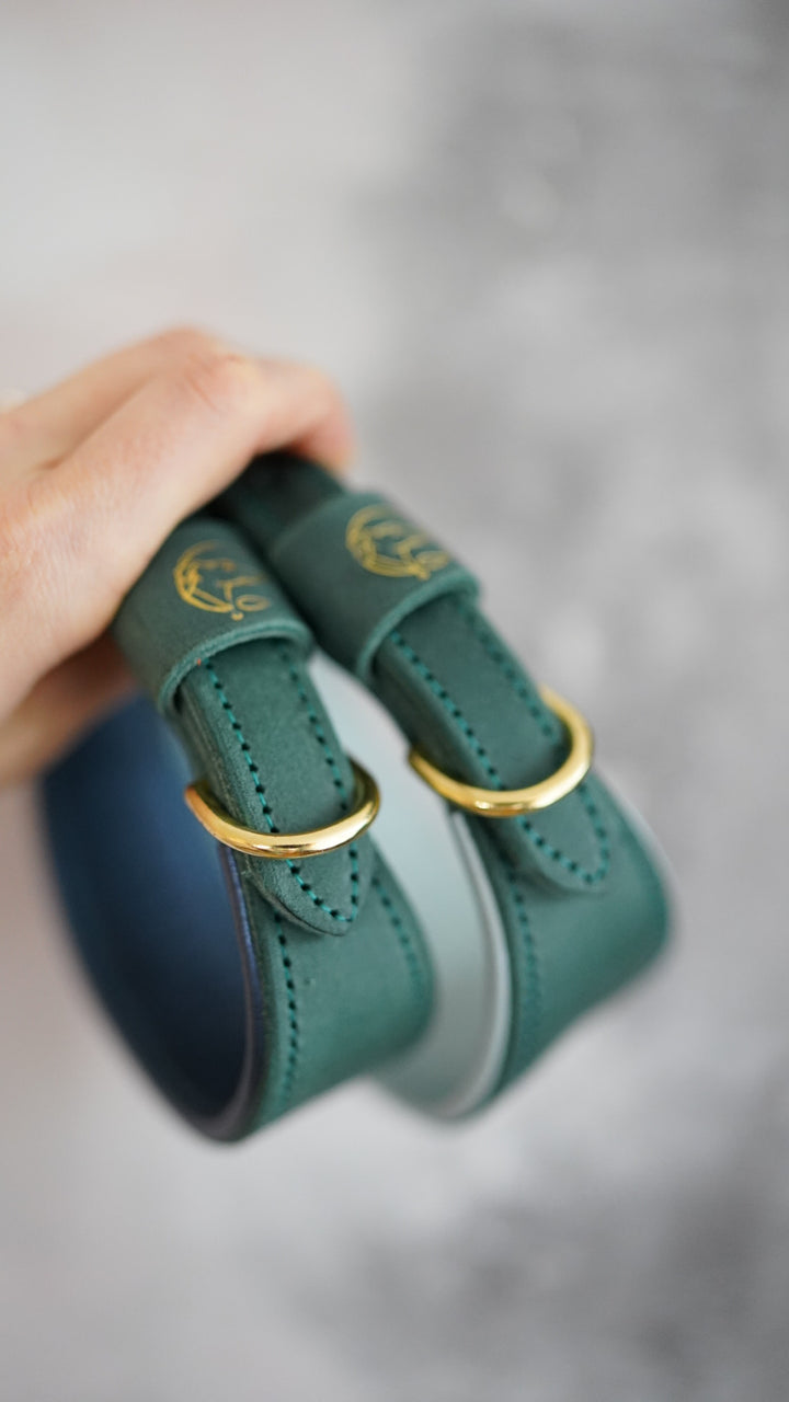 Leather Tapered Luxe Collars