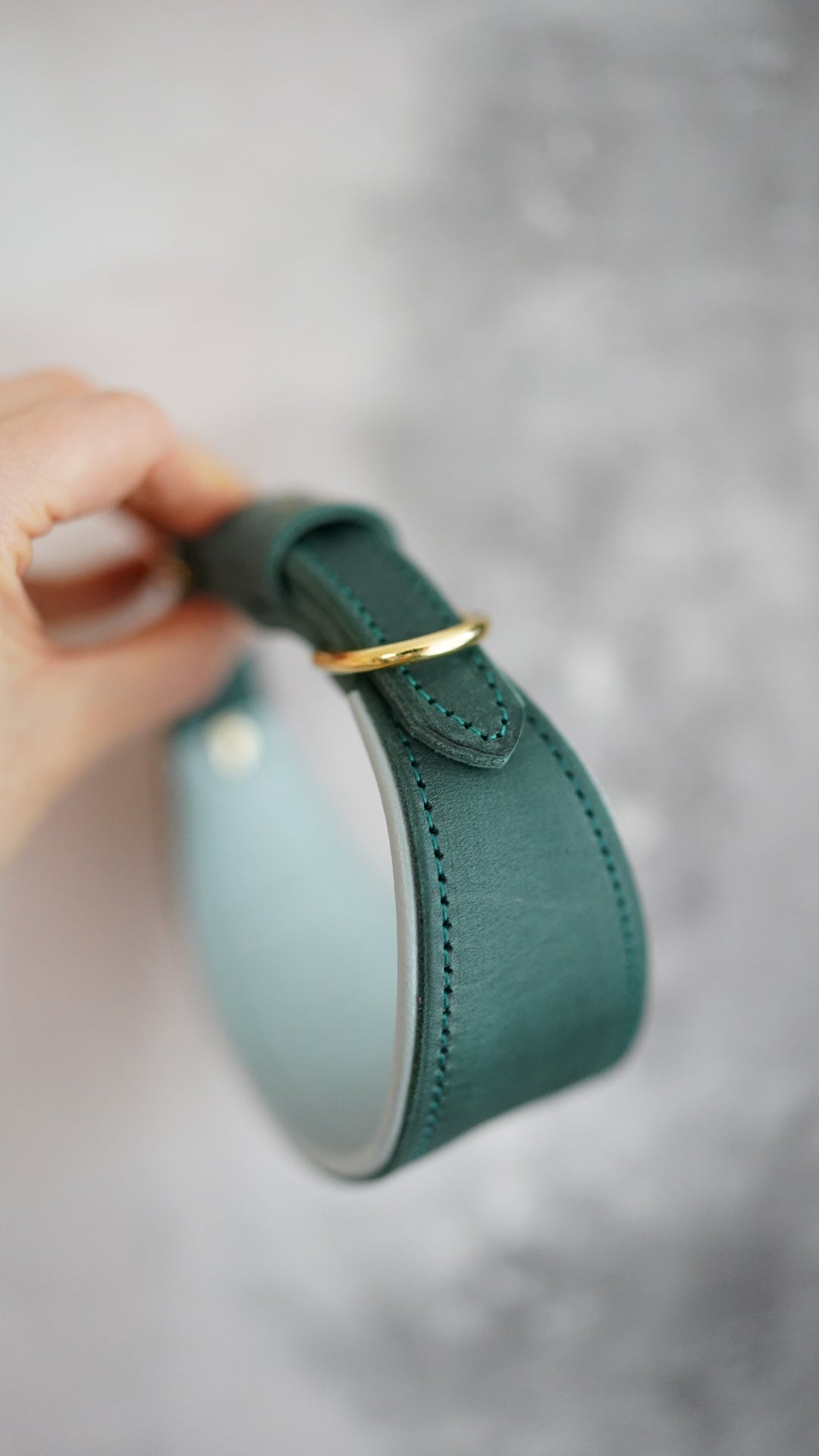 Leather Tapered Luxe Collars