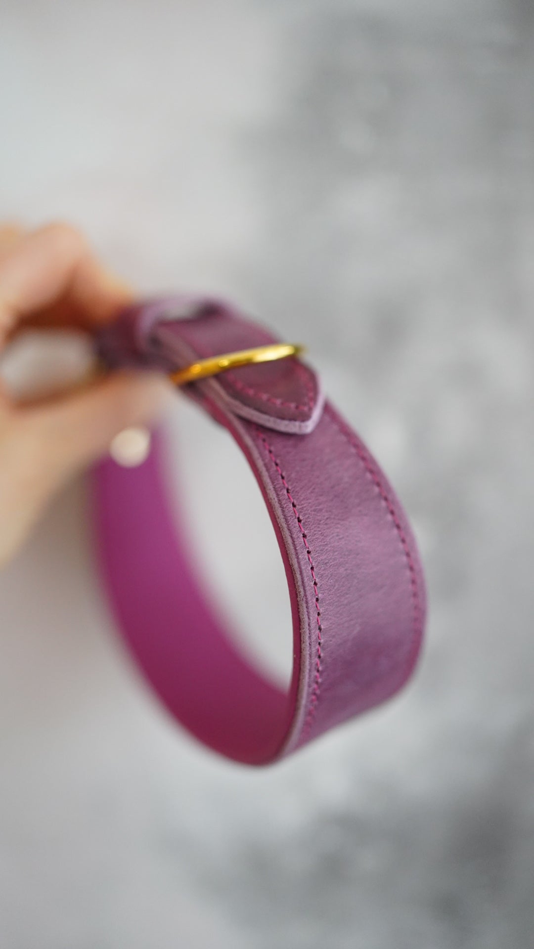 Leather Tapered Luxe Collars