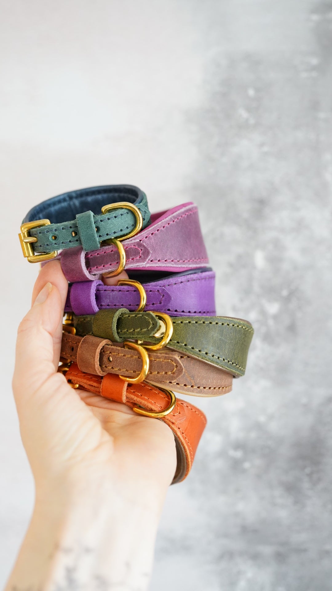 Fairytale Tapered Leather Collars