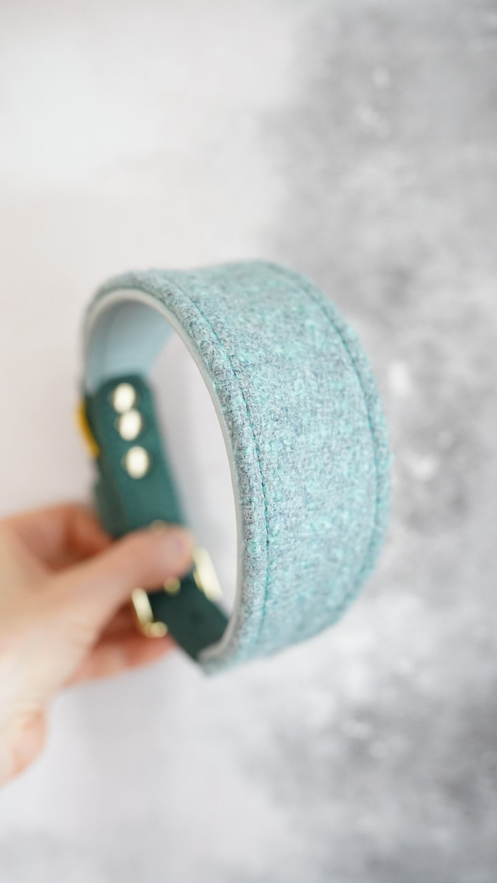 Alder - Tapered Luxe Collar - Pure Wool Tweed