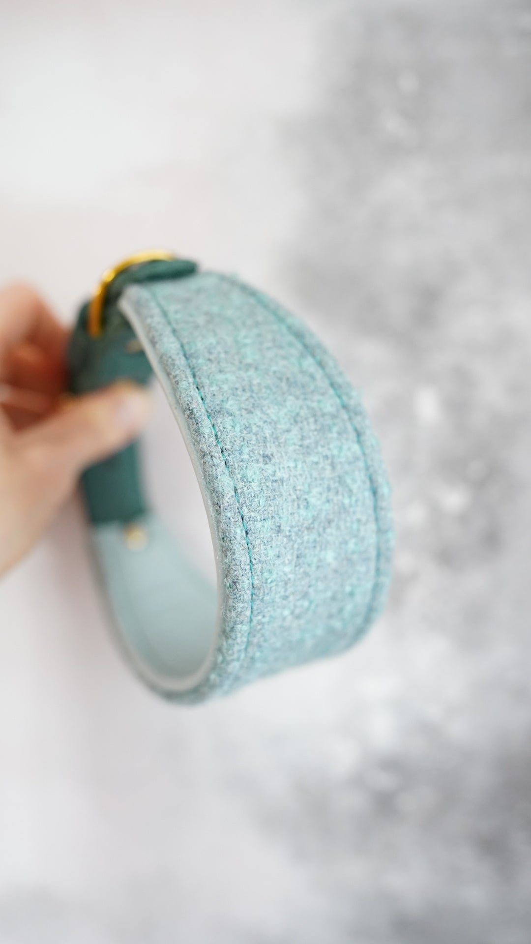 Alder - Tapered Luxe Collar - Pure Wool Tweed