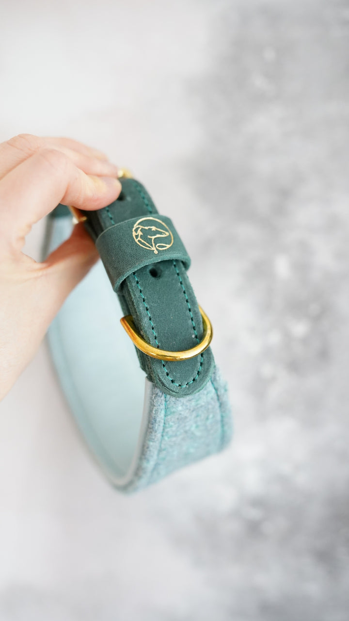 Alder - Tapered Luxe Collar - Pure Wool Tweed