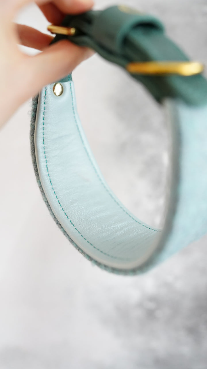 Alder - Tapered Luxe Collar - Pure Wool Tweed