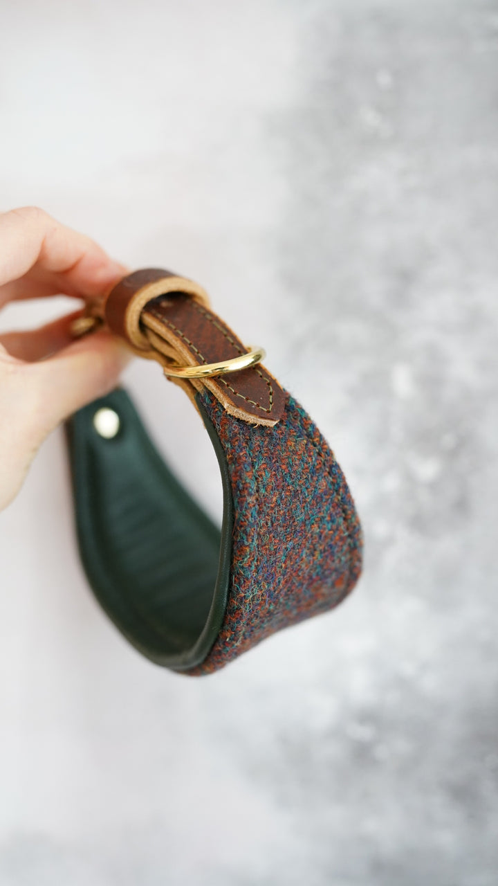 Ash - Tapered Luxe Collar - Harris Tweed