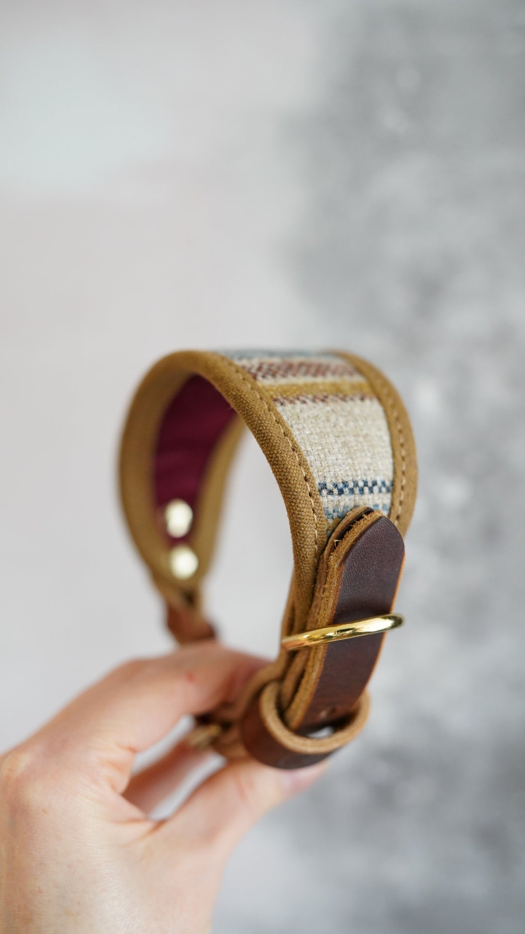 Cedar - Signature Collar - Pure Wool Tweed