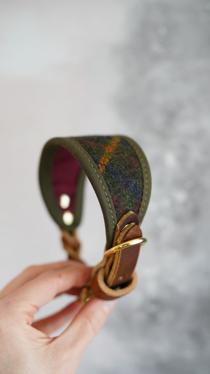 Fir - Signature Collar - Pure Wool Tweed