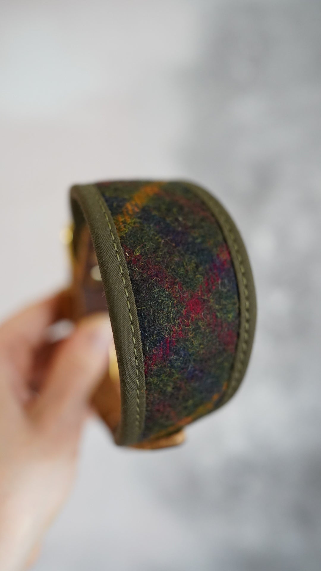 Fir - Signature Collar - Pure Wool Tweed